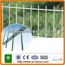 Powder coated Double Bar Fence